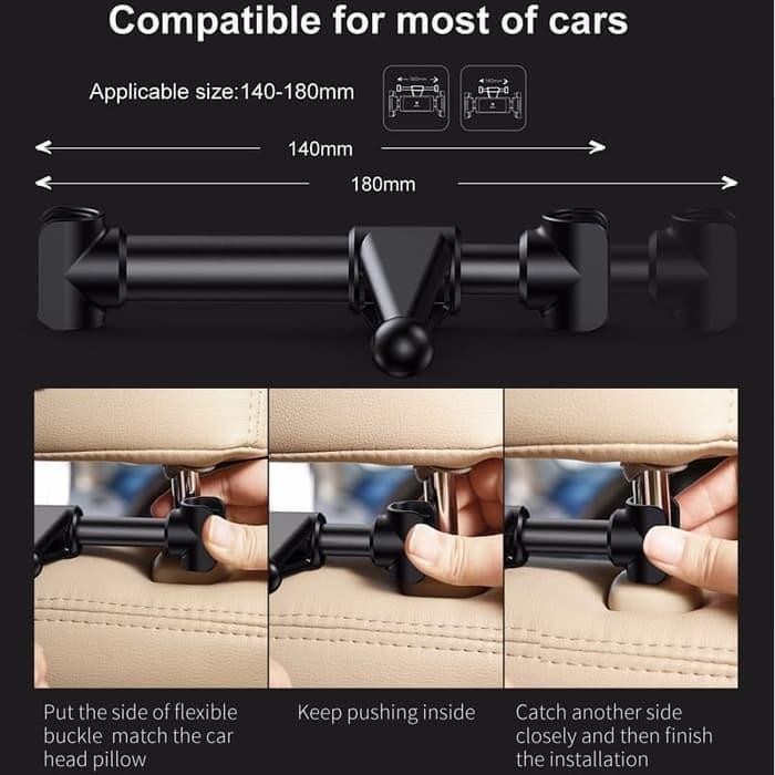 Baseus Backboard Car Holder Car Mount Phone Holder Stand