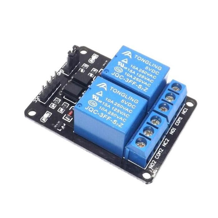 [ผู้เชี่ยวชาญ] 5V 10A 2 CHANNEL RELAY MODULE