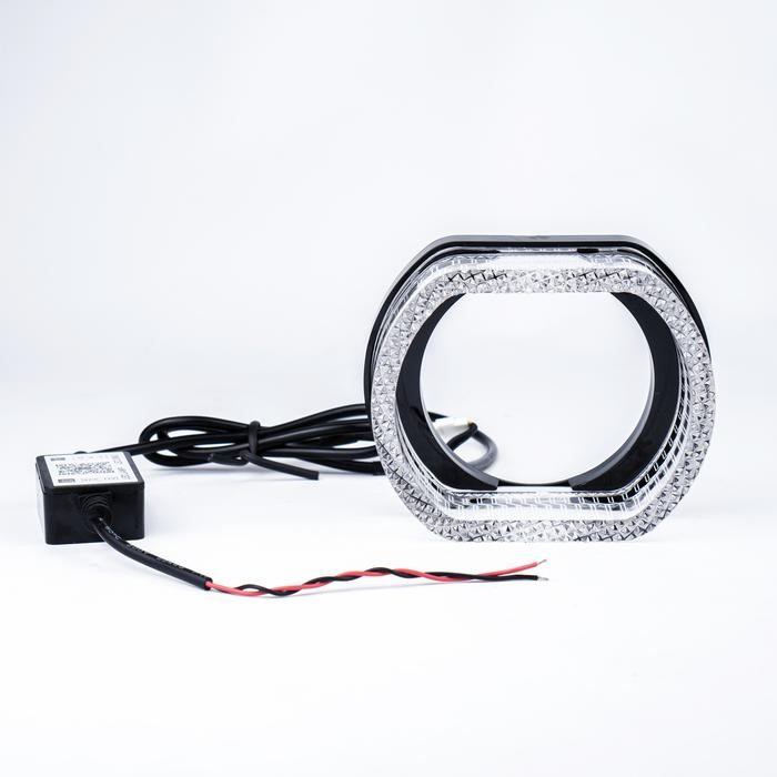 5D อะคริลิค Matrix Shroud สําหรับรถจักรยานยนต์ I8-O-Wrgb 2.5 นิ้วหรือ 3.0 นิ้วบลูทูธ App 210 โหมด Dc