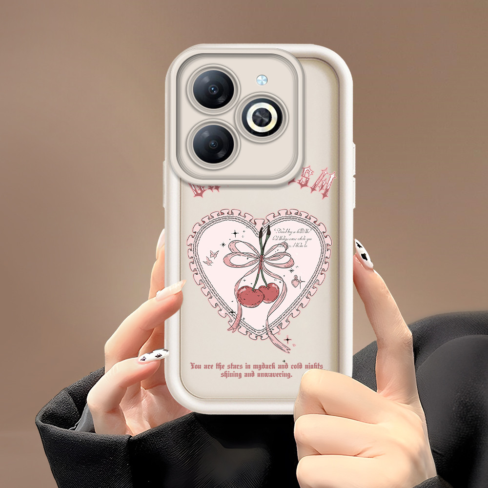 Infinix Smart 8 Hot 40i Tecno Spark 20 20C Pop Pro Go HD Plus 2024 Hp Fall Resistance Case Softcase 