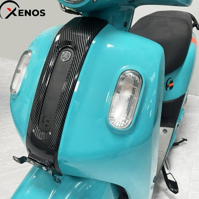 ใหม่ล่าสุด Carbon Fazzio XENOS Visor ฝาครอบท่อไอเสีย air cvt พัดลมหม้อน้ํา/ชิวหน้า