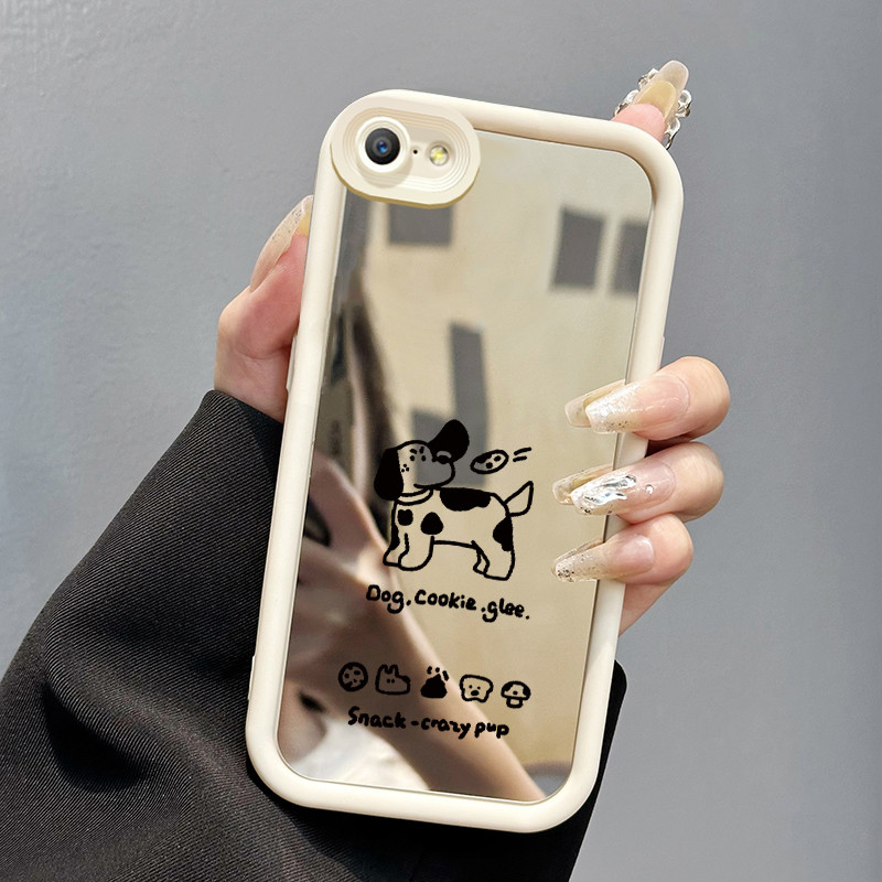 เคส HP OPPO A39 A57 A57T A83 จานร่อนยอดนิยม เคสกระจกซิลิโคนลูกสุนัข Cesing Softcase Case