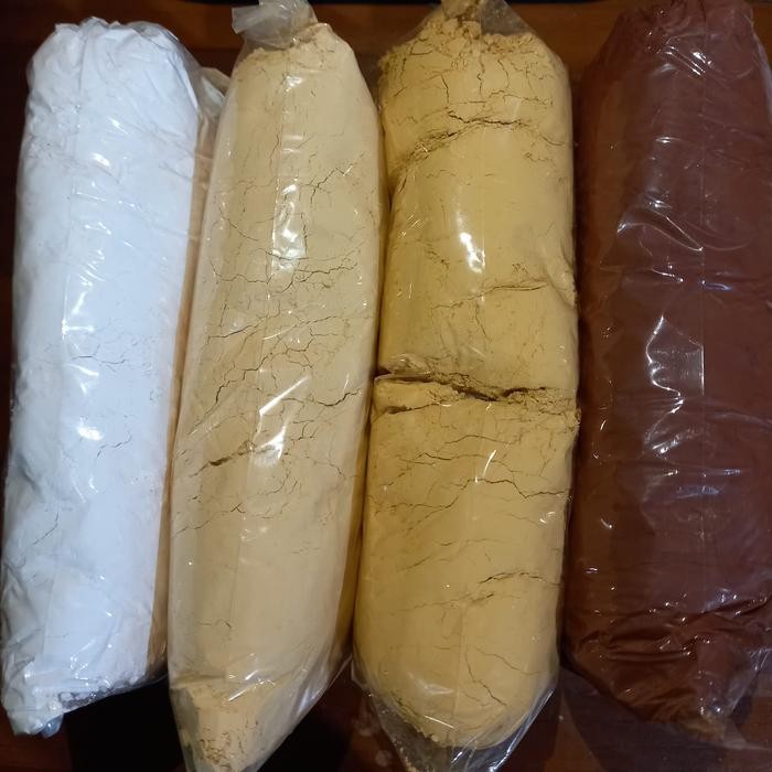 MERAH WOOD FILLER 1 KG OKR POWDER - WOOD FILLER สําหรับสีแดงและสีขาว MAHOGANI TEAK *