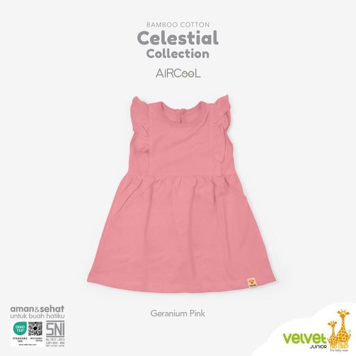 (Expert) Velvet Junior Celestial Collection Ruffle Dress (( LUNA )) Ruffle Dress