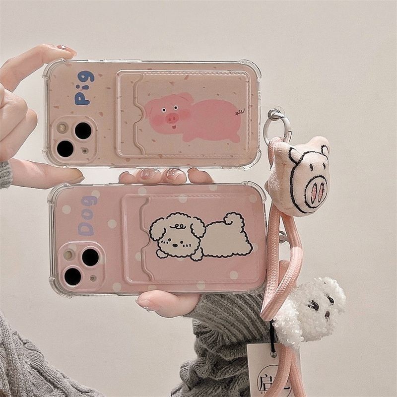 การ์ตูนคู่หมูขนมสุนัข Kesing Samsung S26 Plus S26 Ultra S25 Fe S25 Plus S24 Ultra S25 Ultra S23 Plus