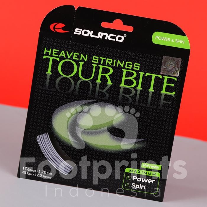สายไม้เทนนิส Solinco Tour Bite สายเทนนิสดั้งเดิม