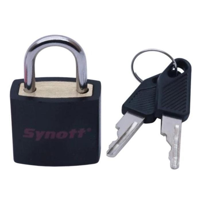 25MM SYNOTT BLACK LUGGAGE PADLOCK CODE 358