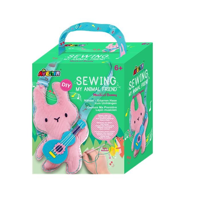 (Allthebest) ของเล่นเพื่อการศึกษา Avenir Sewing My Animal Friend -