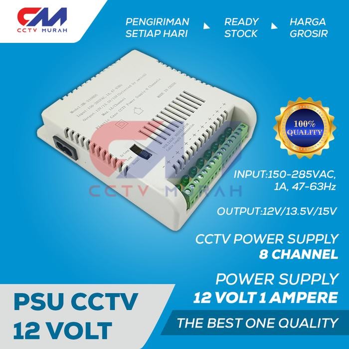 Switching 8Ch Power Supply Adapter