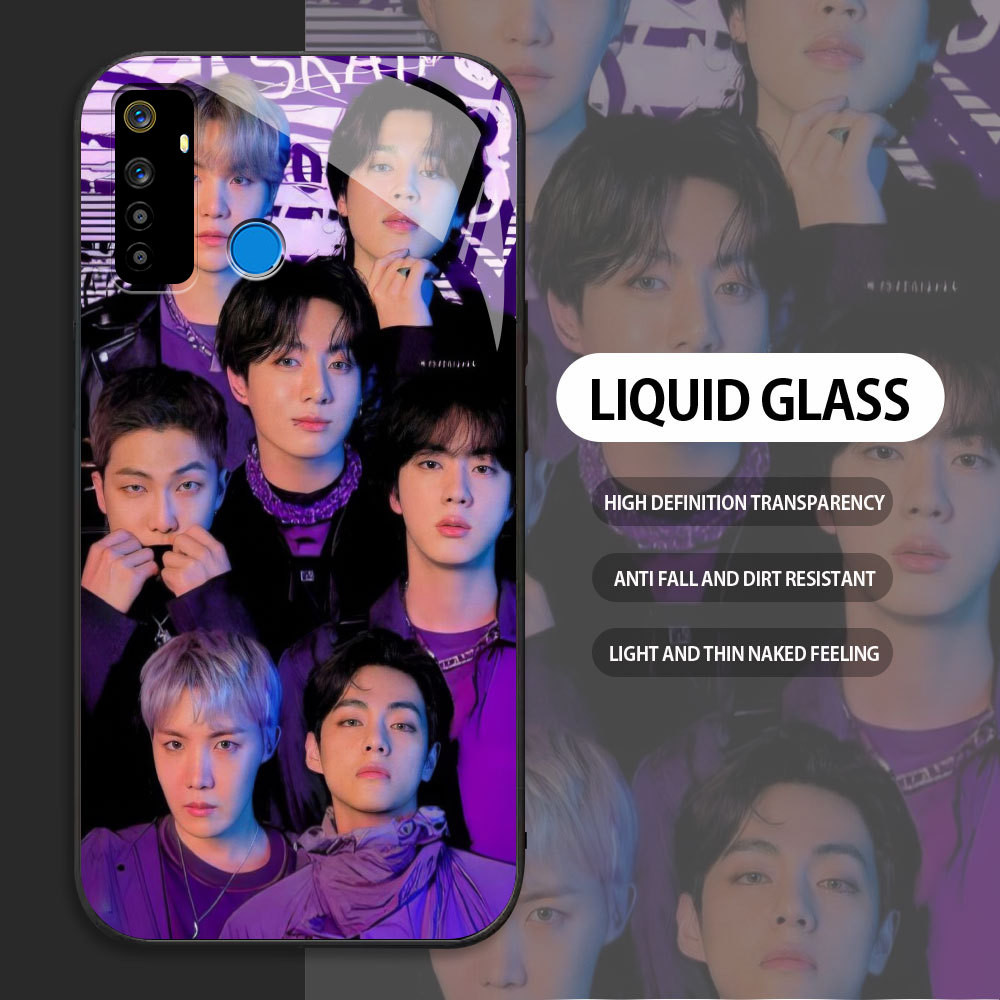 กระจกนิรภัยกรณีสําหรับRealme Q U1 2 Pro 3 3I 5 Pro 5i 5S 6i 7 7I 8PRO 8I 9I 12LITE 4G 8S Q3I Q3 12 P