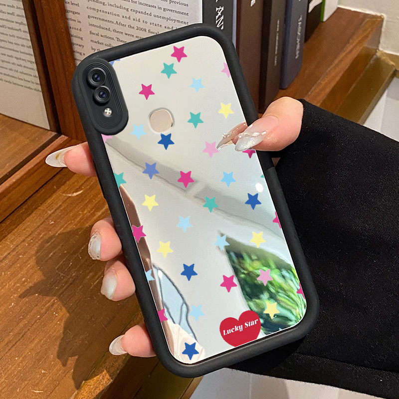 เคสโทรศัพท์สําหรับVIVO V9 V9 Pro V9 Youth Y85 Y85A Z1i Z3XกรณีStarและAppleรูปแบบกรณีHP Cessingซิลิโค