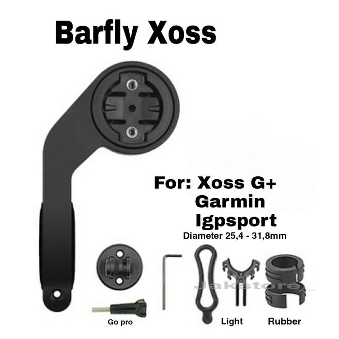 Barfly Xoss G+ สําหรับ Xoss G+ Garmin Barfly G+ G Plus Go pro หรือไฟ
