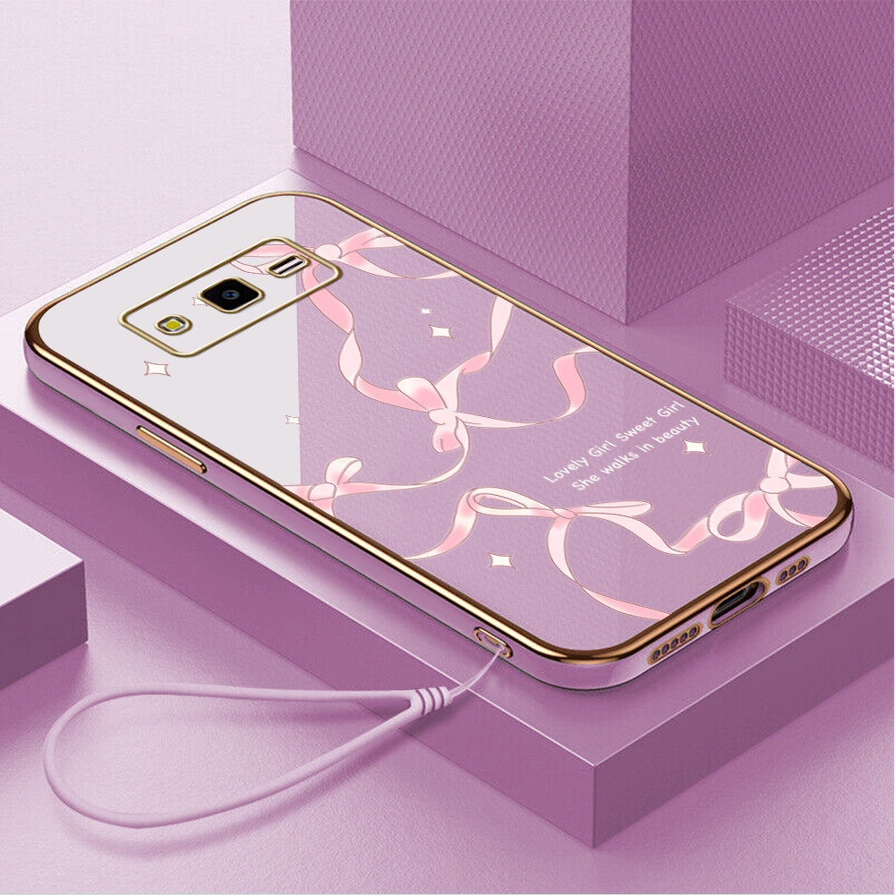 LOKAL ใช้งานร่วมกับ Samsung Galaxy J7 J700 Core 2015 สําหรับ Local Stock Lanyard ฟรีเคสโทรศัพท์ Hp C