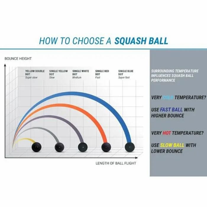 ลูกสควอชแพ็คคู่ Medium Sb560 Red Dot