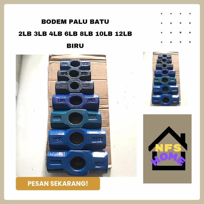 Choice - Bodem 2Lb/3Lb/4Lb/6Lb/8Lb/10Lb/12Lb / ค้อนหิน / ค้อน Bodem สีฟ้า