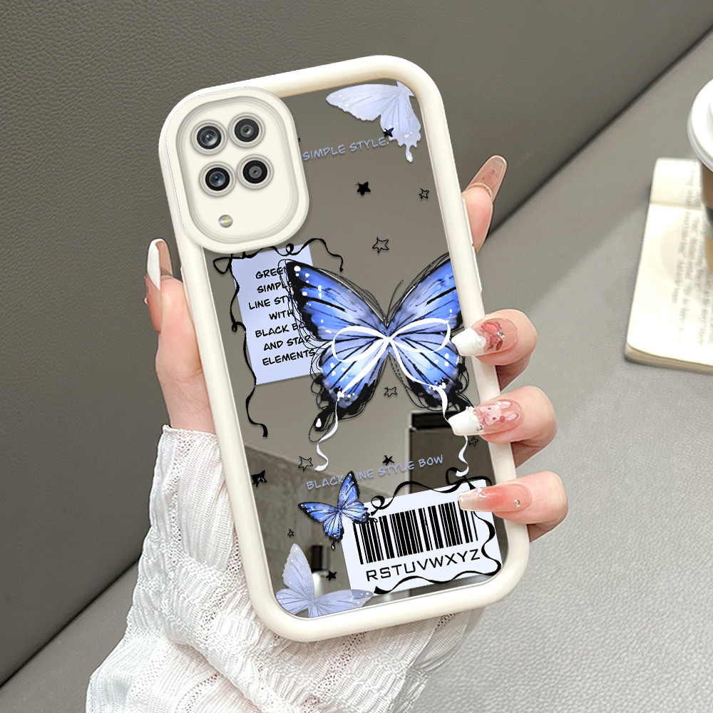 ใช้งานร่วมกับ Samsung Galaxy A12 M12 5G สําหรับเคสโทรศัพท์ Softcase Handphone ปลอก Cassing Hp Kesing