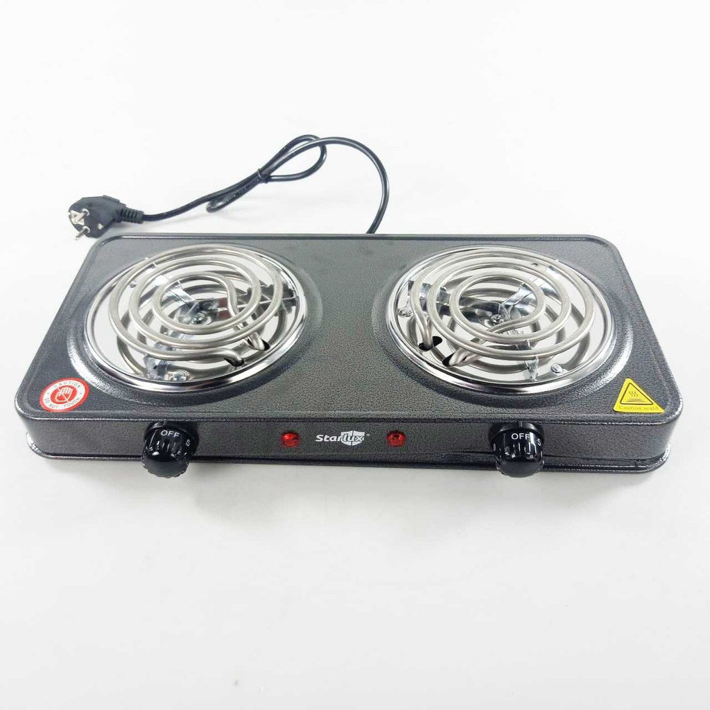 Starlux 2-Burner Portable Coil Hot Plate 2000W เตาไฟฟ้า - 5813