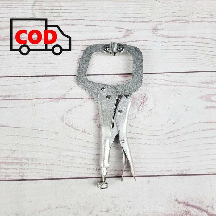 C CLAMP SWIVEL PAD LOCK GRIP HOT HEAVY OBJECT CLAMP