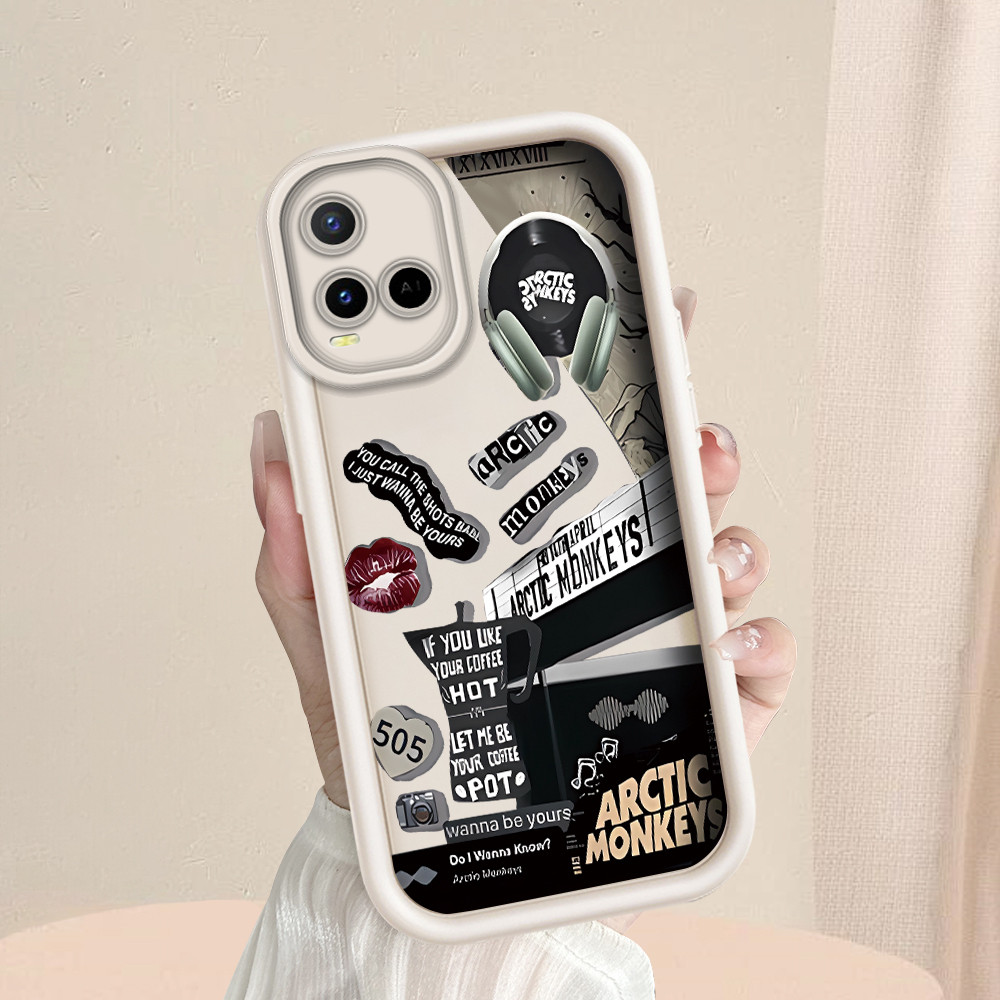 HP เคสโทรศัพท์สําหรับ VIVO Y21 Y21S Y33S Y21A Y21T Y33T T1X เคสโทรศัพท์ Drop ทนกรณี Softcase ปลอก D0