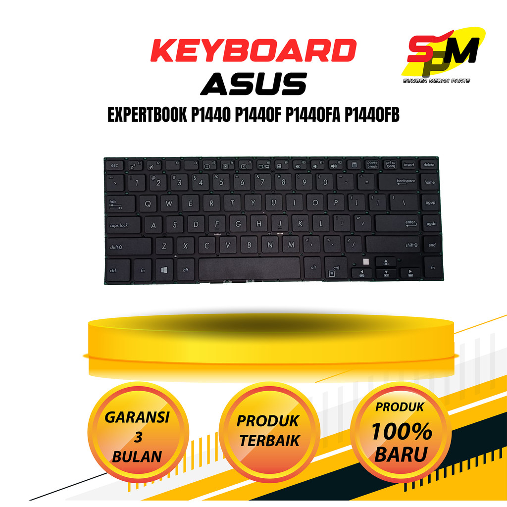 คีย์บอร์ด Asus Expertbook p1440 p1440f p1440fa p1440fb
