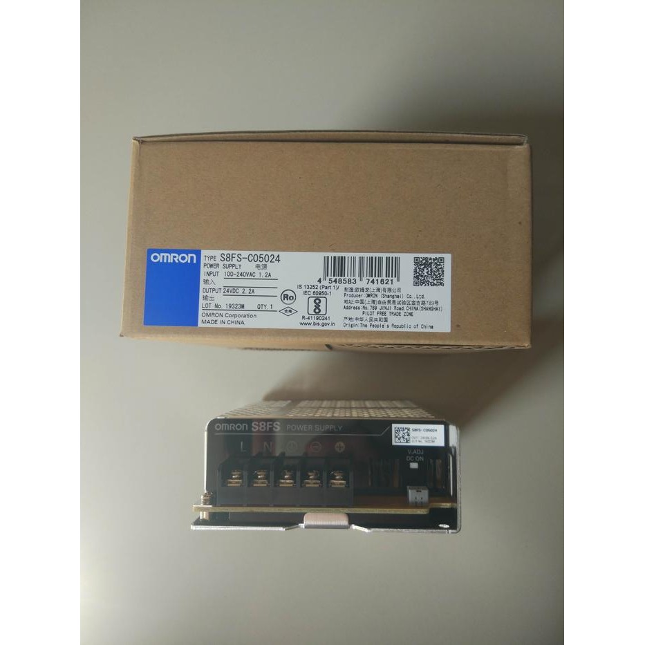 S8FS-C05024 s8fs c05024 แหล่งจ่ายไฟ omron s8fsc05024 เอาต์พุต 24Vdc 2.08A