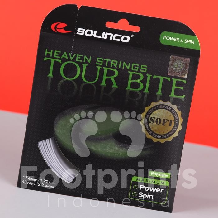 Solinco Tour Bite สายไม้เทนนิสแบบนุ่ม สายเทนนิสดั้งเดิม
