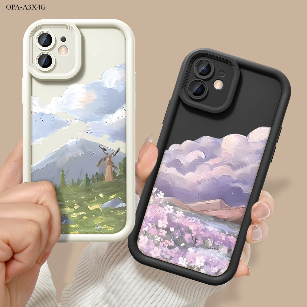 ปลอก Hp Untuk OPPO A5 A3X A3 A98 A79 A60 A78 A58 A57 A38 A18 A5S A7 A12 A11K A3S A5X A15 A15S A53 A5