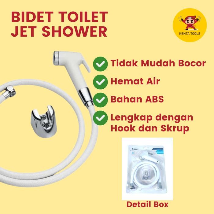 Jet Shower Toilet Bidet Spray Water Hose WC Toilet Washing