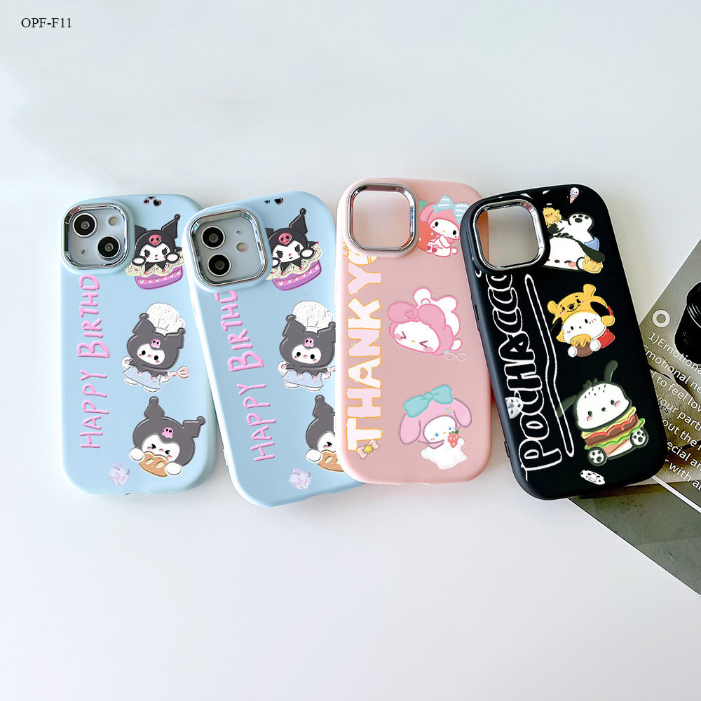 OPPO Reno 11 13F 11F 7 8 7Z 8Z F11 F9 F1S Pro 4G 5G สําหรับ Softcase HP เคสโทรศัพท์ปลอก FA19 4197