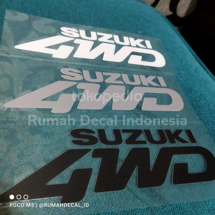สติ๊กเกอร์ SUZUKI 4WD