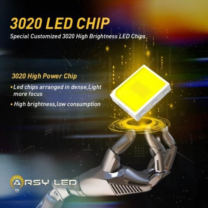 ARSYLED T10 LED โคมไฟเพดานถอยหลัง Warm Pollux Bulb Color