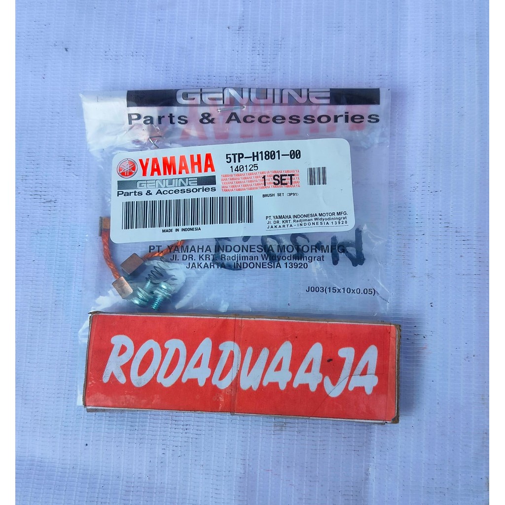 YGP COOL BRUSH / STARTER CHARCOAL / BROSTEL YAMAHA JUPITER Z, JUPITER, CRYPTON 5TP-H1801-00