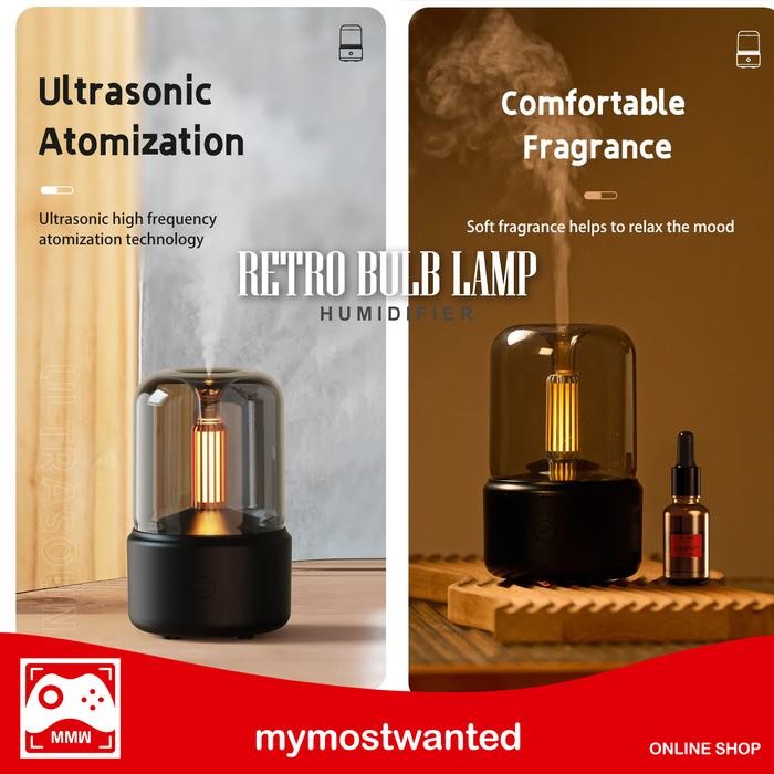 HUMIDIFIER Edison Retro Bulb Lamp ดีไซน์คลาสสิก