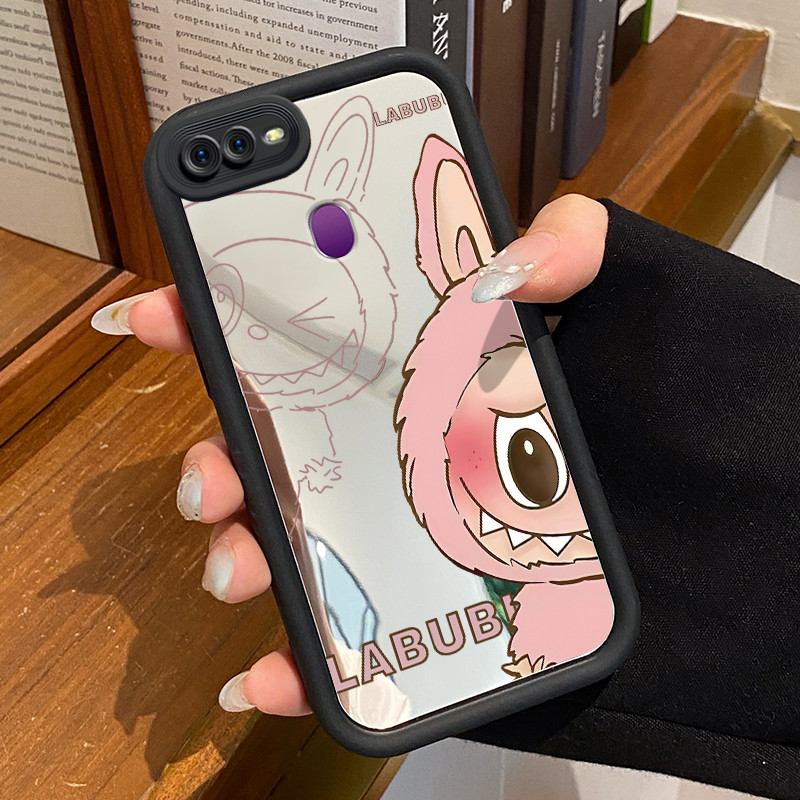 HP Casing OPPO F9 F9 Pro A7x Realme 2 Pro Realme U1 Case Casing Protective Mobile Phone Mirror HP Ca