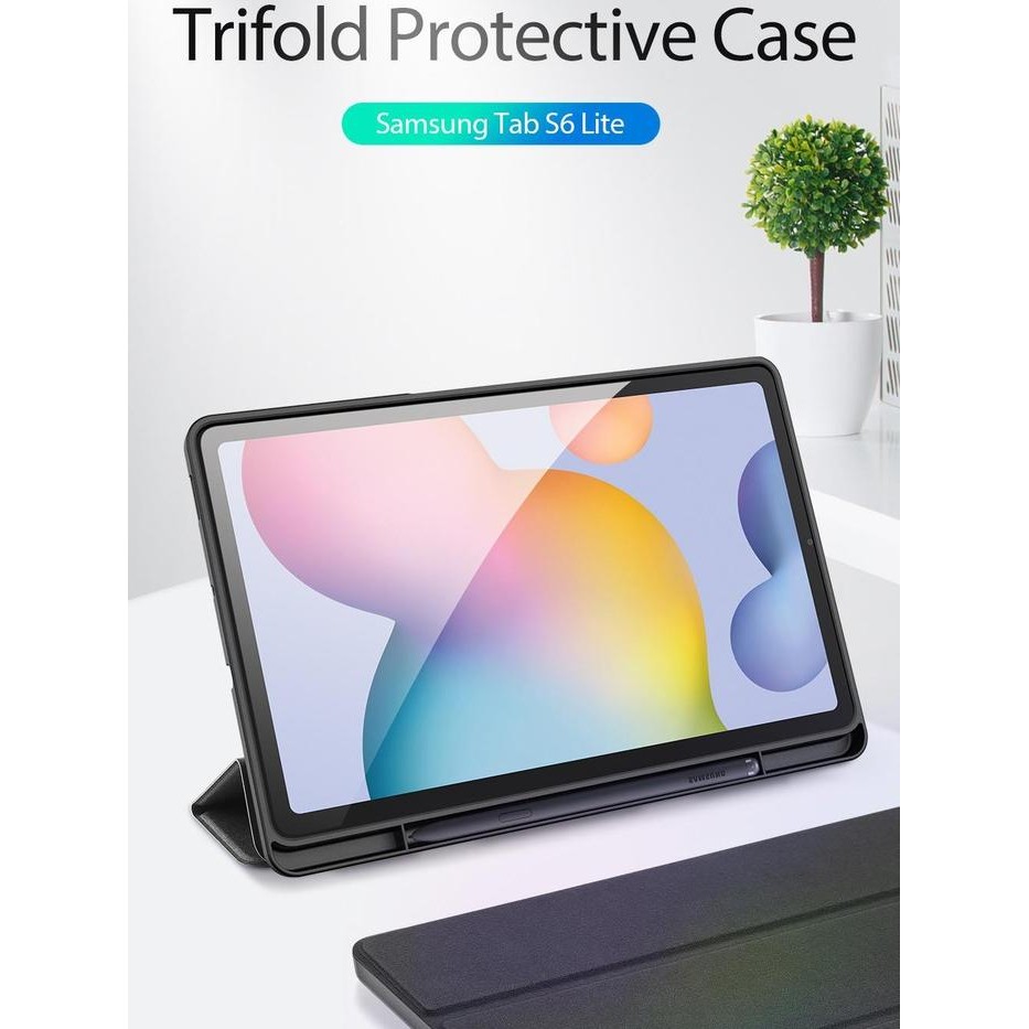 DUX DUCIS CASE สําหรับ SAMSUNG TAB S7 PLUS CASE TAB S7 DOMO SERIES FLIP COVER CASE