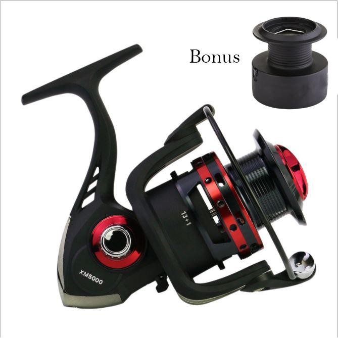 Exori Fishing - Reel Power Handle One Way Spool Handle Metal Reelsking Xm 5000 Series