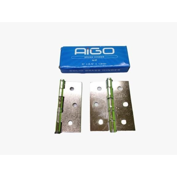 WHOLESALE HPP บานพับประตู 3 นิ้ว สีขาว NICKEL Home Room WINDOW ตู้ลิ้นชัก SN - PT88