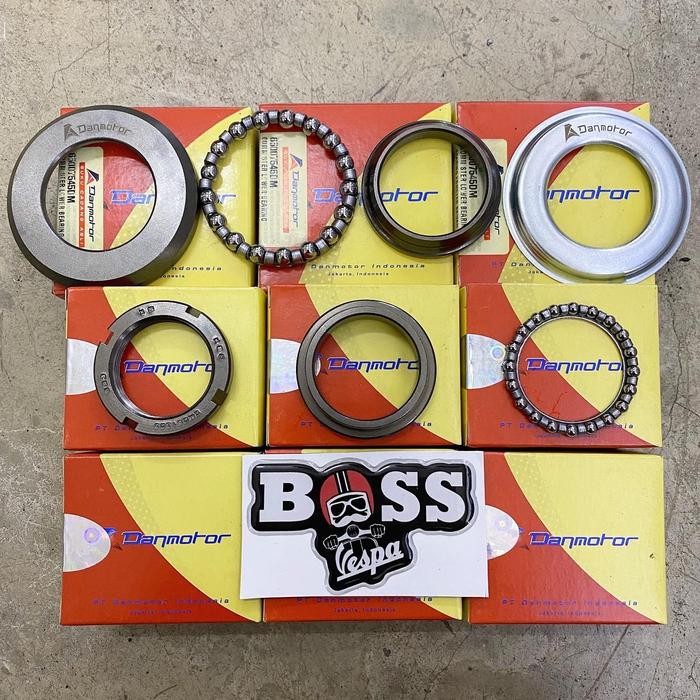 คอลัมน์พวงมาลัยบนและล่างสําหรับ Danmotor Vespa Sprint Primavera Gts S Lx Lxv Zip