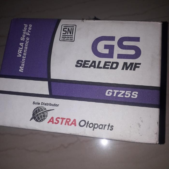 แบตเตอรี่ Gs Gtz5S 2Nd ดั้งเดิม
