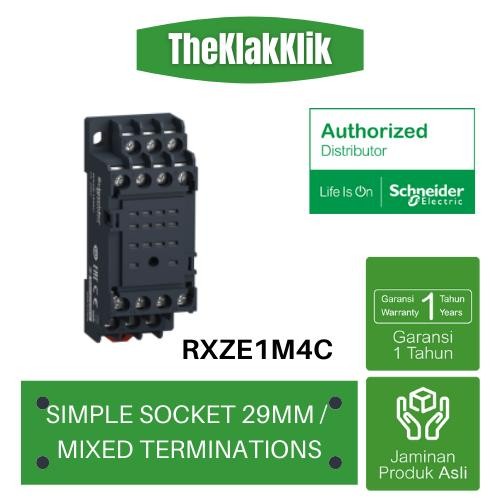 SCHNEIDER รีเลย์เต้ารับชไนเดอร์, Rxze1M4C