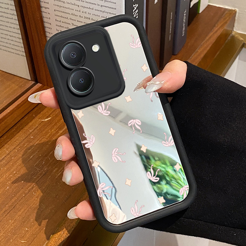 ปลอก HP VIVO Y36 4G Y36 5G Y27 5G Y77T Y27s Y35 Case Casing small bow pattern HP Casing Silicone Sof