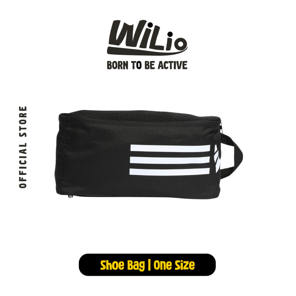 ADIDAS Essentials Training Shoe Bag HT4753 - กระเป๋ารองเท้าเด็ก (สีดํา)