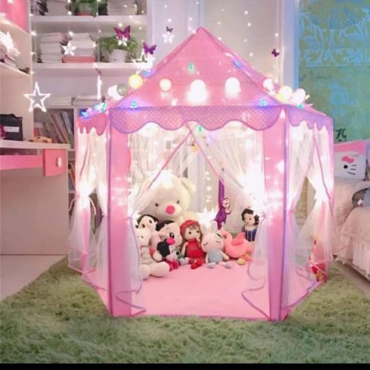 TENDA Free Led Gazebo Tent Toy / เต็นท์เจ้าหญิง / เต็นท์ปราสาท