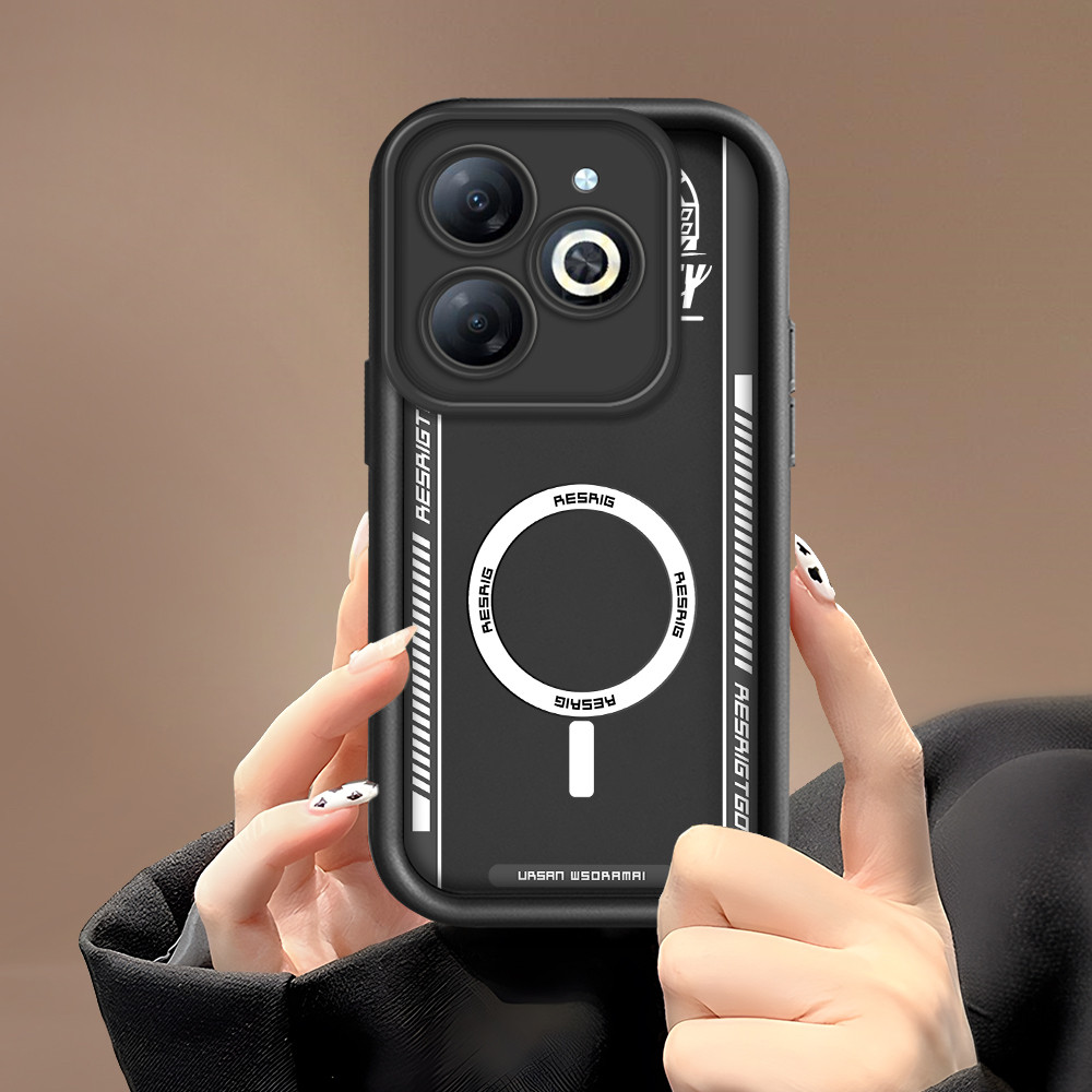 ปลอก Hp สําหรับ Infinix Smart 8 Hot 40i Tecno Spark 20C Pop Pro Go HD Plus 2024 เคสโทรศัพท์ซิลิโคน S