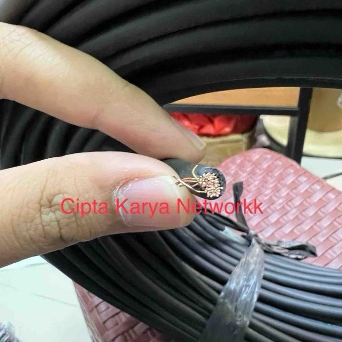 สาย Jmbo Naf 10mm Black Strand / Af 10mm Meter / ขายปลีกชิ้น