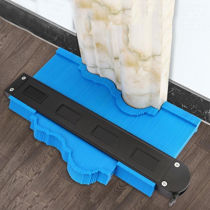 Contour Profile Copy Gauge ไม้ทําเครื่องหมาย 5 นิ้ว