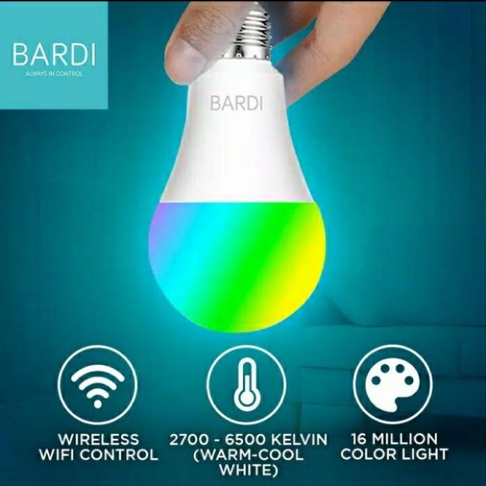 [ผู้เชี่ยวชาญ] BARDI Smart LIGHT BULB RGB WW 12W Wifi Wireless IoT - ระบบอัตโนมัติภายในบ้าน