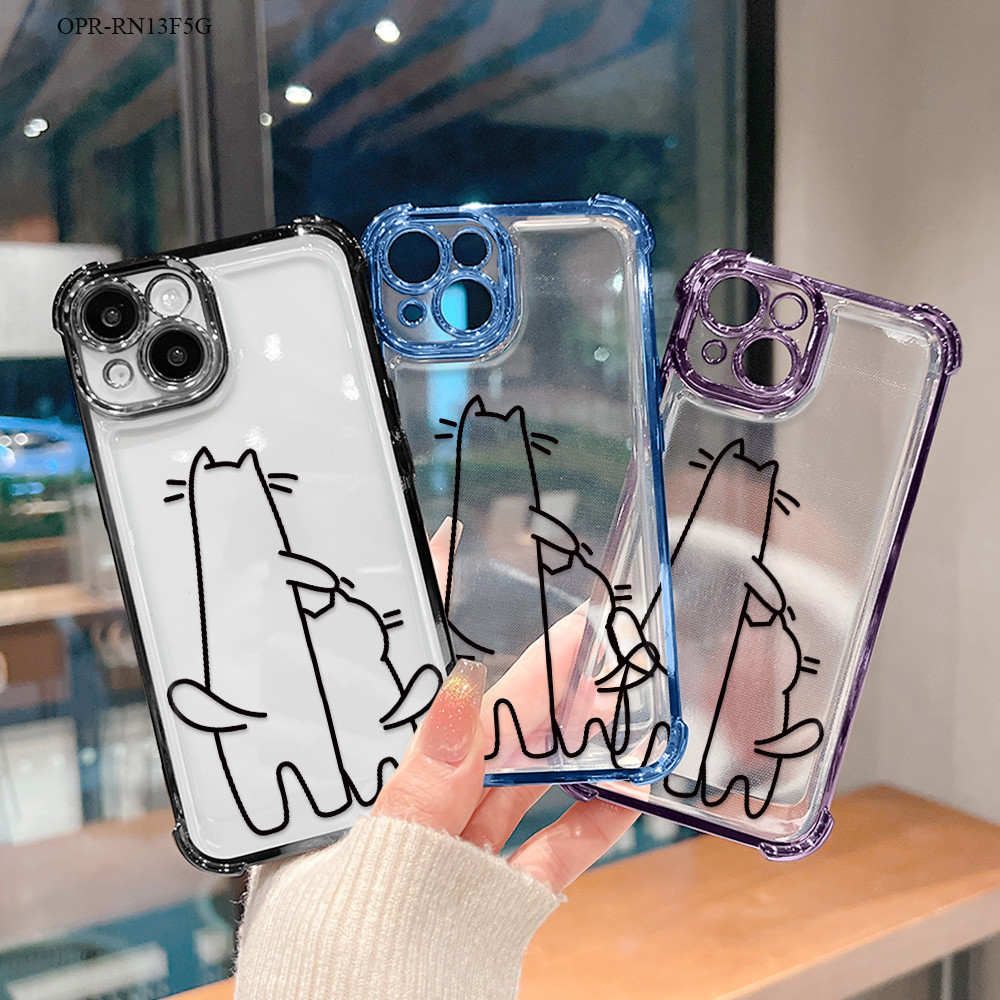 HPเคสโทรศัพท์สําหรับOPPO Reno 13F 5F 4F 5 F11 F7 F9 Pro 4G 5Gกรณีการ์ตูนKesingป้องกันเลนส์S3-0343