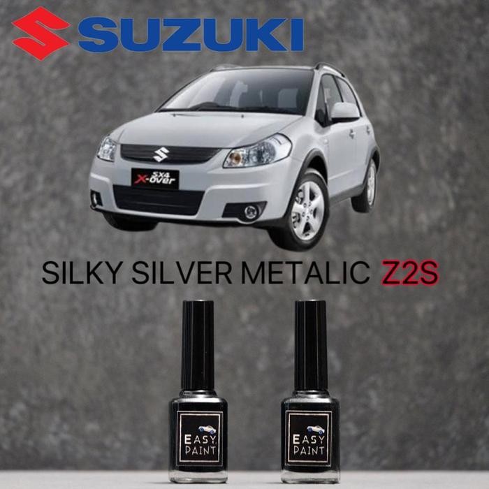 SILKY SILVER Z2S SUZUKI SX4 XOVER LIGHT GREY METALLIC PAINT