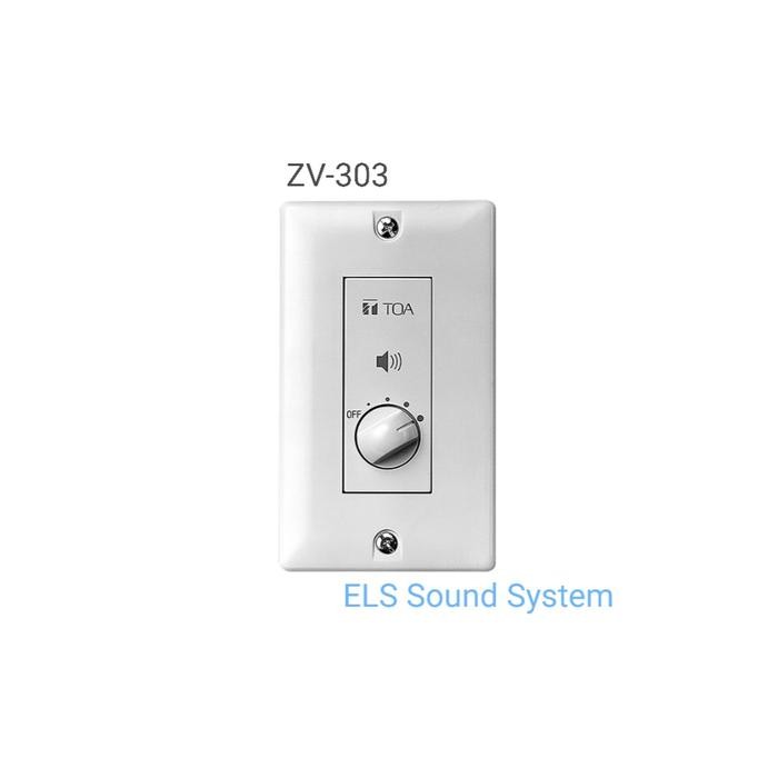 การควบคุมระดับเสียง Toa Zv-303 Zv303 Watt Attitude